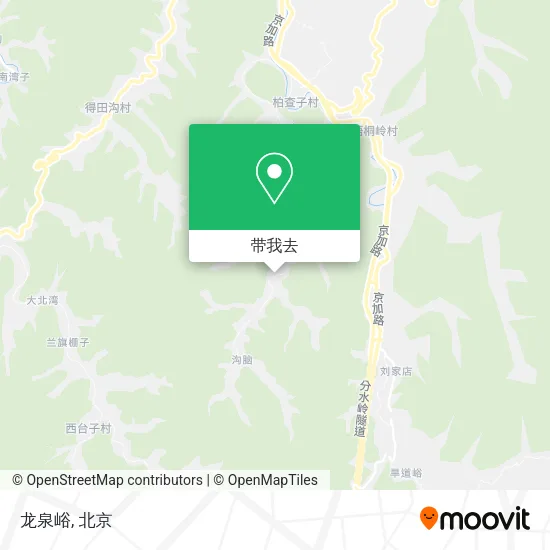 龙泉峪地图