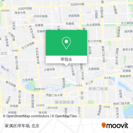 家属区停车场地图