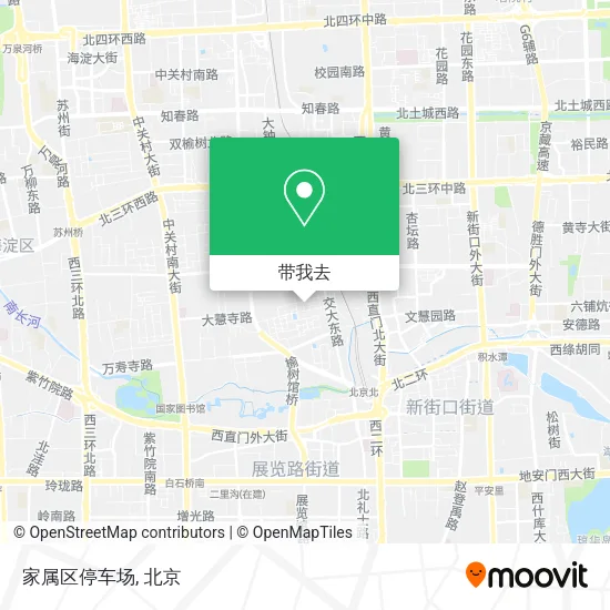 家属区停车场地图
