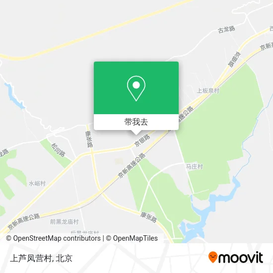 上芦凤营村地图