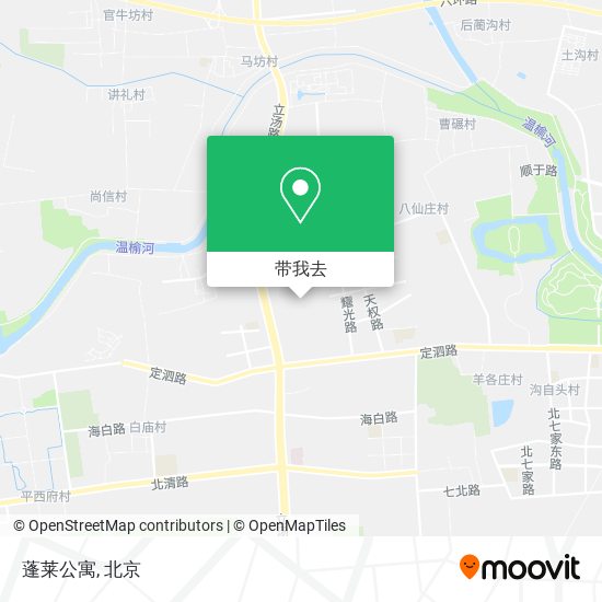 蓬莱公寓地图