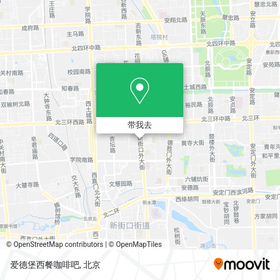 爱德堡西餐咖啡吧地图