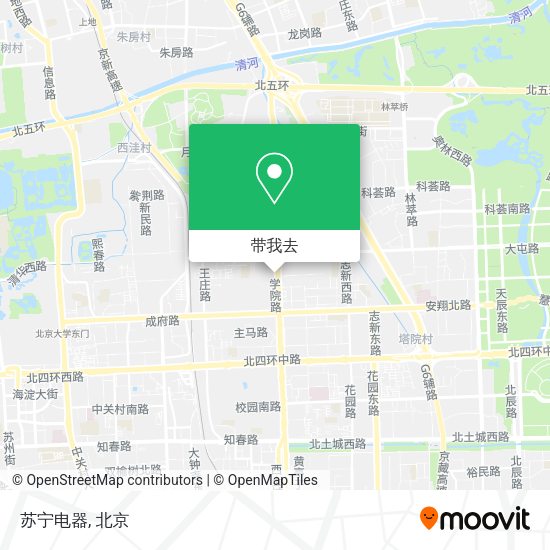 苏宁电器地图
