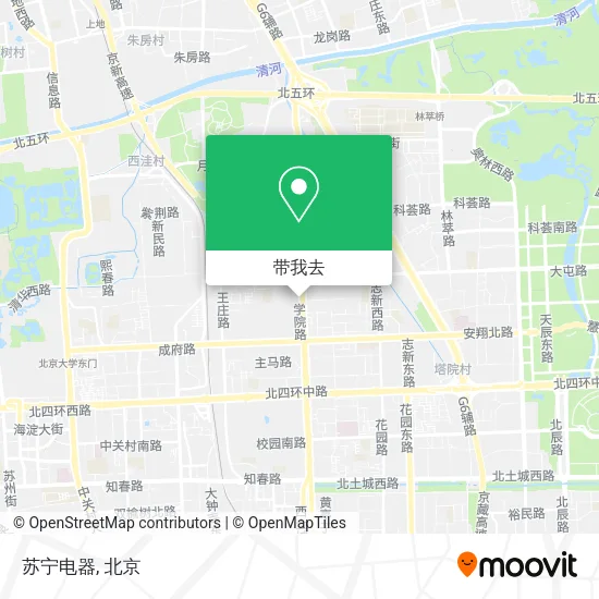 苏宁电器地图