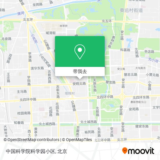 中国科学院科学园小区地图