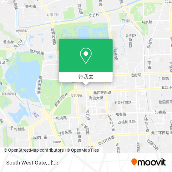 South West Gate地图