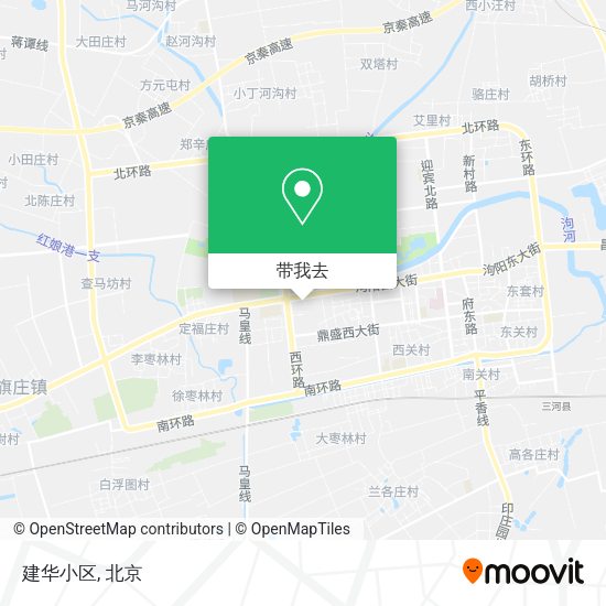 建华小区地图