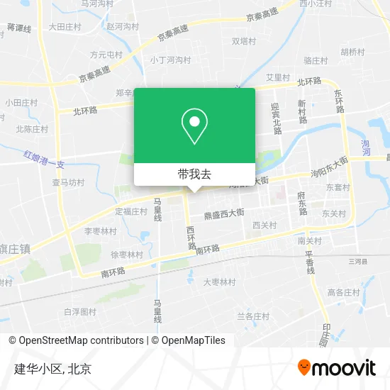 建华小区地图