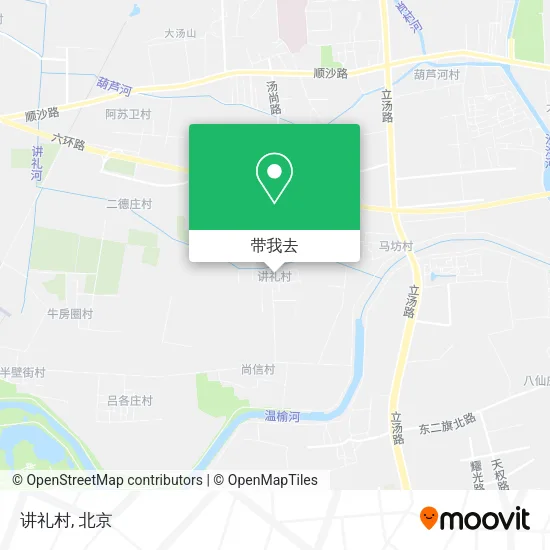 讲礼村地图
