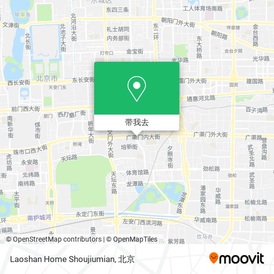 Laoshan Home Shoujiumian地图