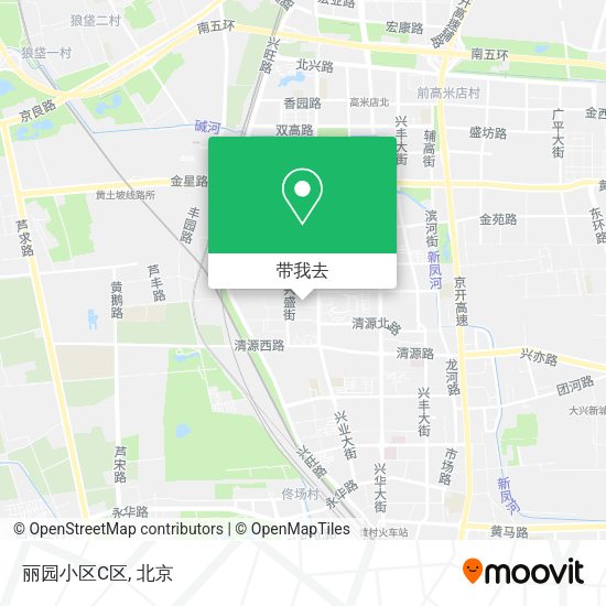 丽园小区C区地图