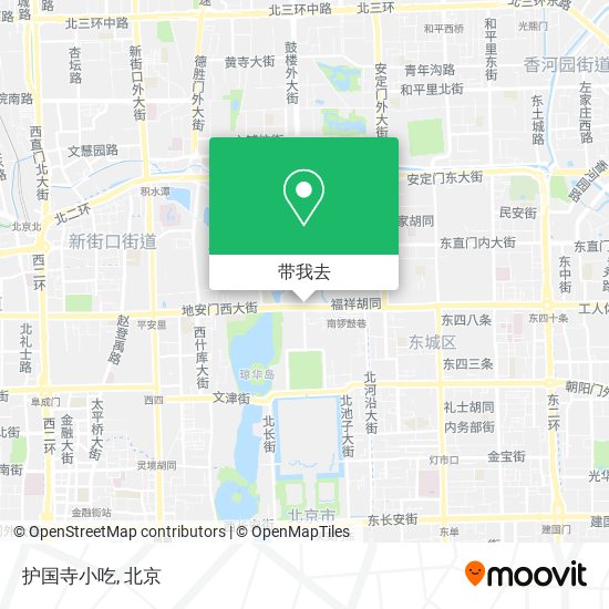 护国寺小吃地图