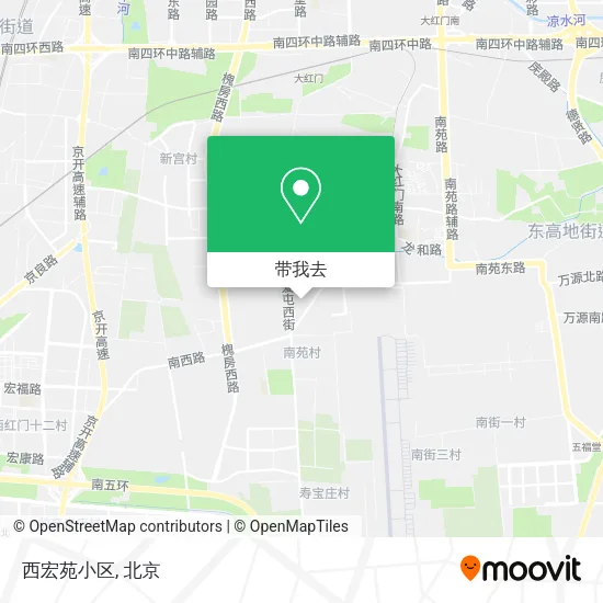 西宏苑小区地图
