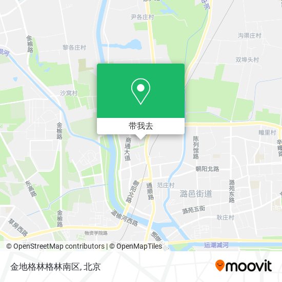 金地格林格林南区地图