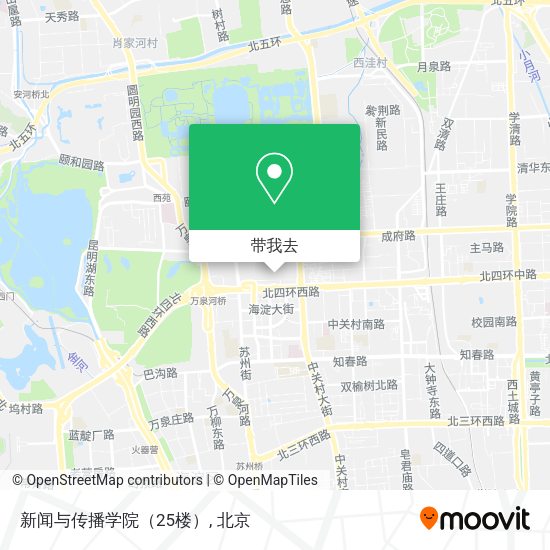 新闻与传播学院（25楼）地图