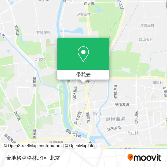 金地格林格林北区地图