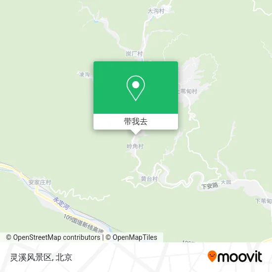 灵溪风景区地图