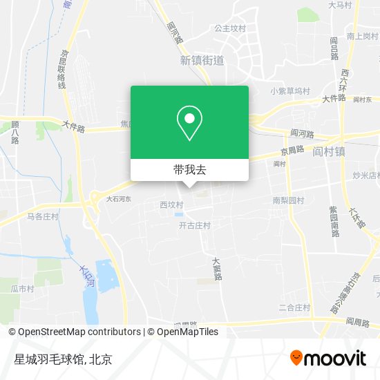 星城羽毛球馆地图