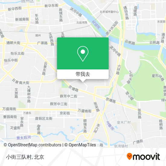 小街三队村地图