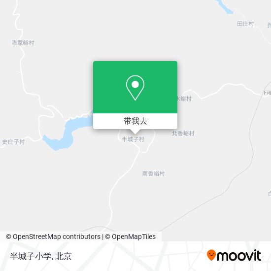 半城子小学地图