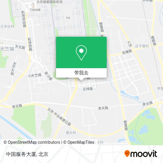 中国服务大厦地图