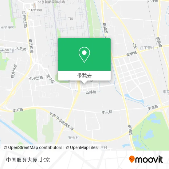 中国服务大厦地图