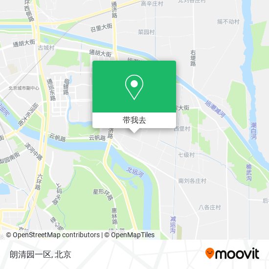 朗清园一区地图