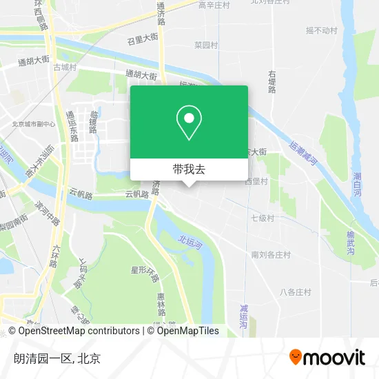 朗清园一区地图