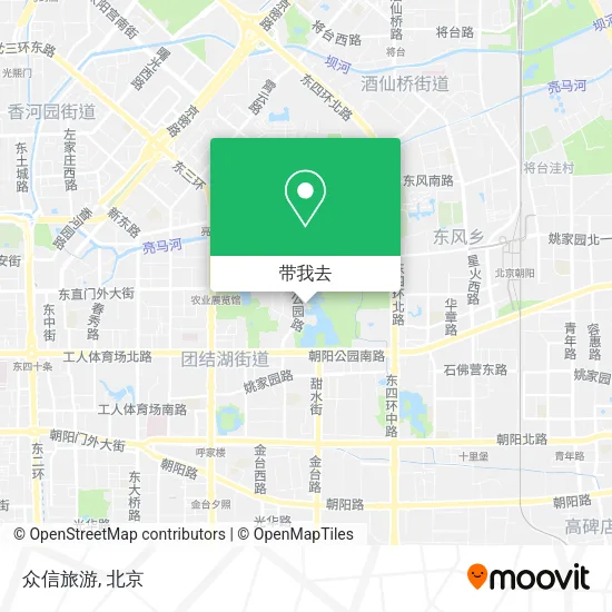 众信旅游地图