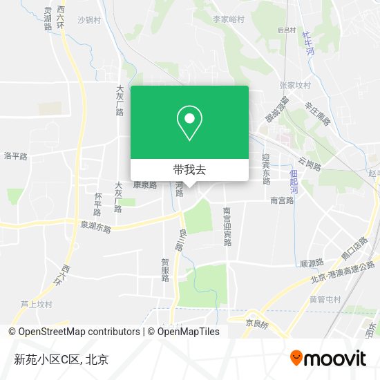 新苑小区C区地图
