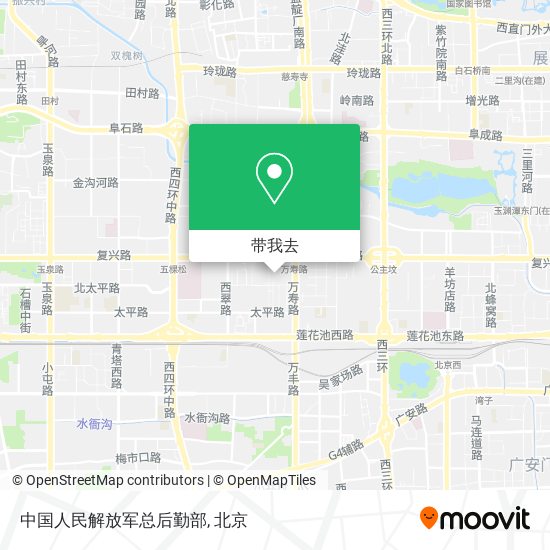 中国人民解放军总后勤部地图