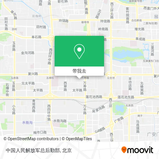 中国人民解放军总后勤部地图