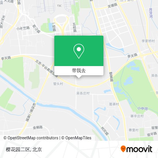 樱花园二区地图
