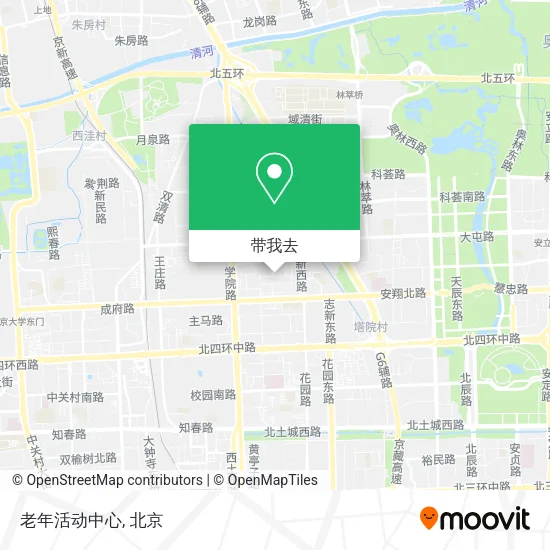 老年活动中心地图