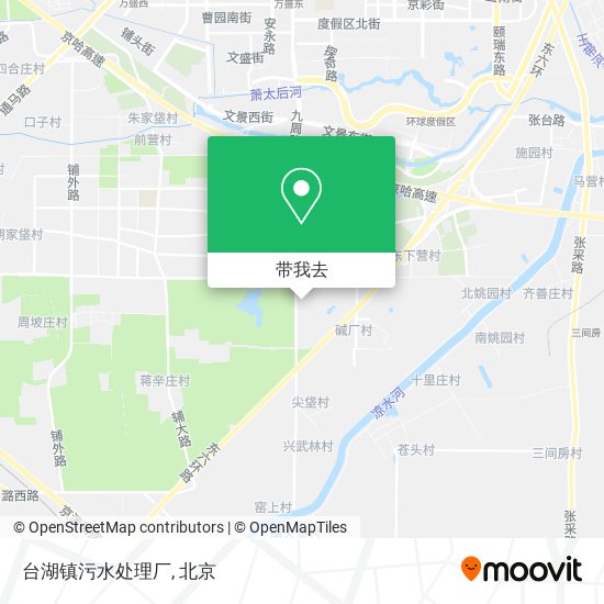 台湖镇污水处理厂地图