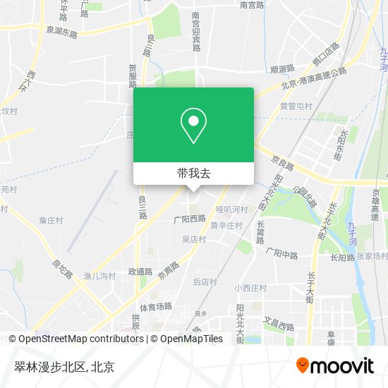 翠林漫步北区地图