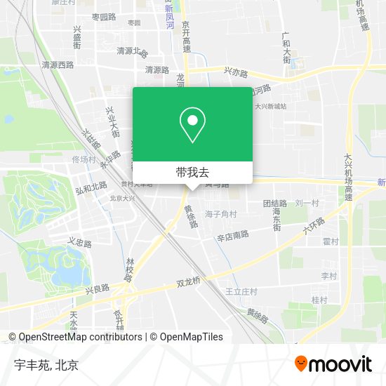 宇丰苑地图