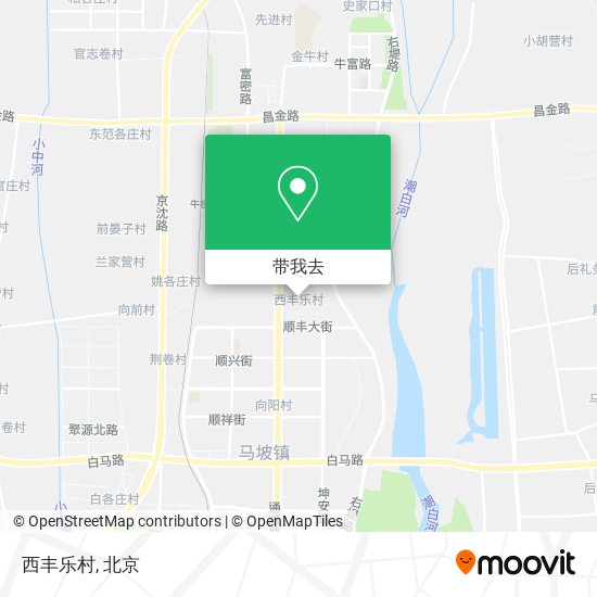 西丰乐村地图