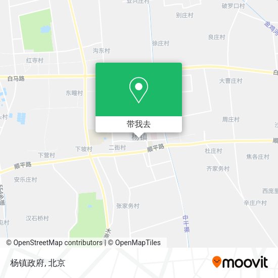 杨镇政府地图