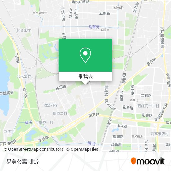 易美公寓地图