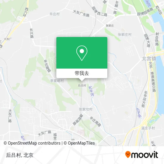 后吕村地图