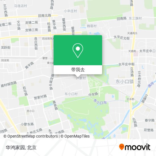 华鸿家园地图