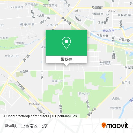 新华联工业园南区地图