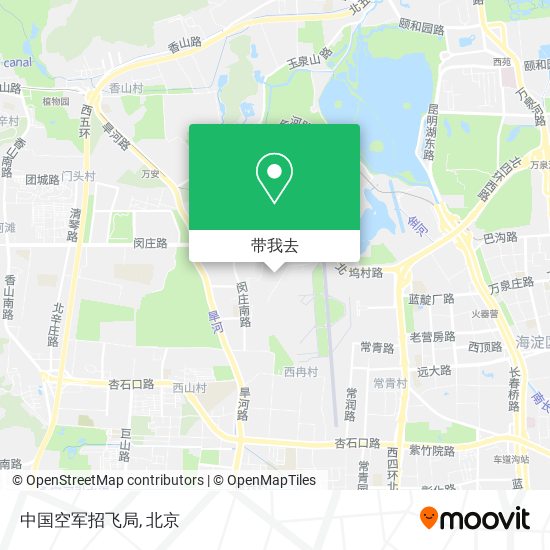 中国空军招飞局地图