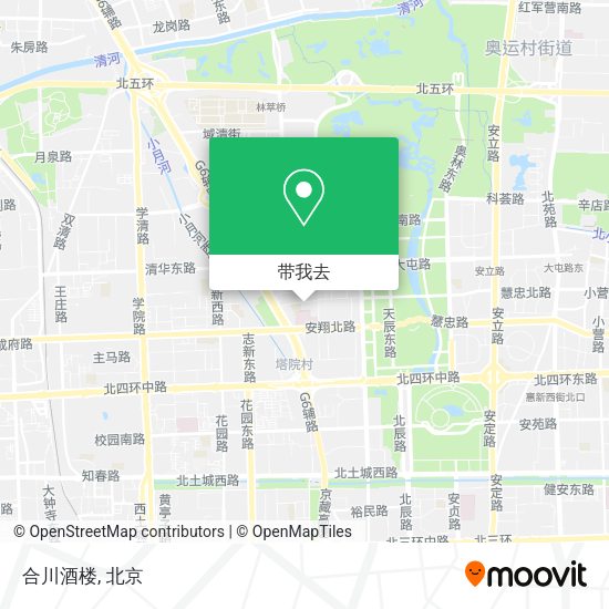 合川酒楼地图