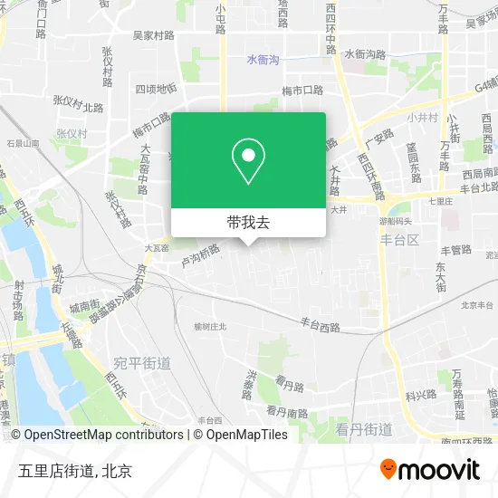 五里店街道地图