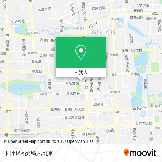 四季民福烤鸭店地图