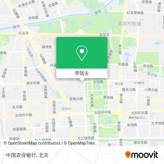 中国农业银行地图