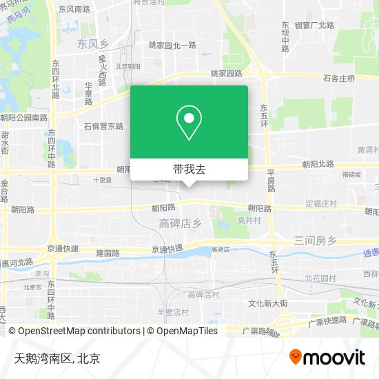 天鹅湾南区地图