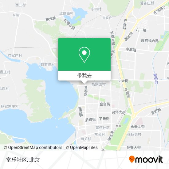 富乐社区地图